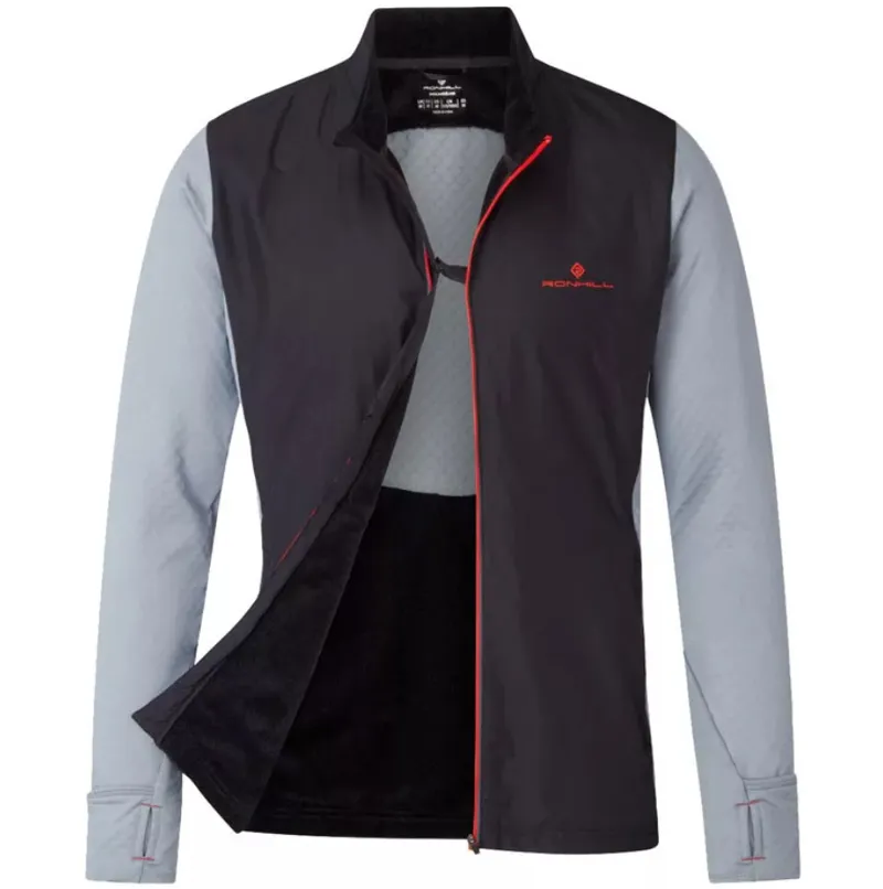 Ronhill Men's Tech Hyperchill Jacket Black/Pewter XL-2